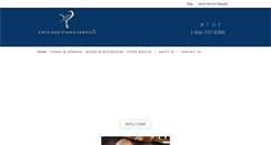 Desktop Screenshot of chicagopianoservice.com